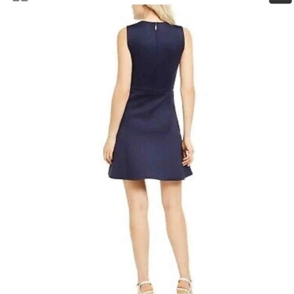 Michael Kors, Embellished Fit & Flare Dress True Navy,Excellent Condition.Size M - Picture 3 of 13